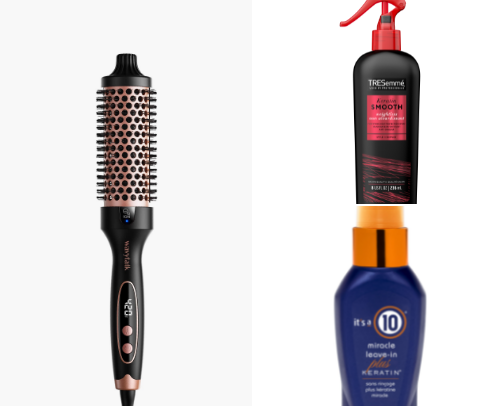 My hair/ tool products that I swear by ! cover photo collage