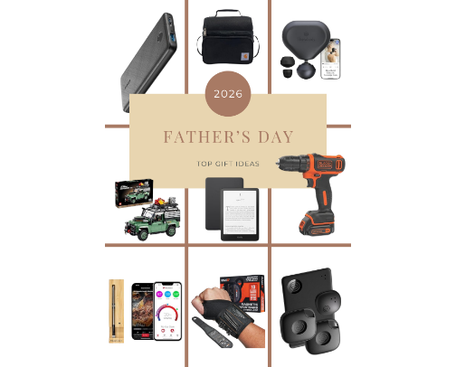 Best Gifts for Dads Who Have Everything cover photo collage