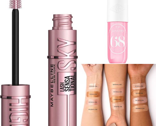My favorite beauty recs cover photo collage