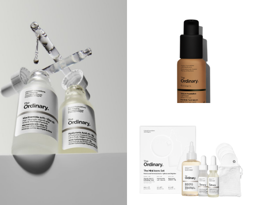 Skin care cover photo collage