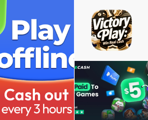 Legit play to earn game platforms I use cover photo collage