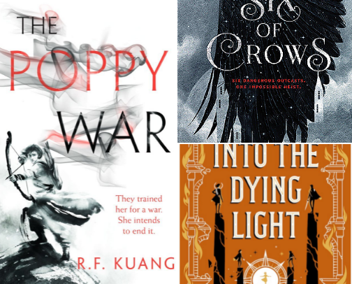 Five Star Fantasy Reads cover photo collage