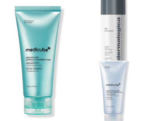 Skincare Routine for Sensitive Aging Combination Oily cover photo collage