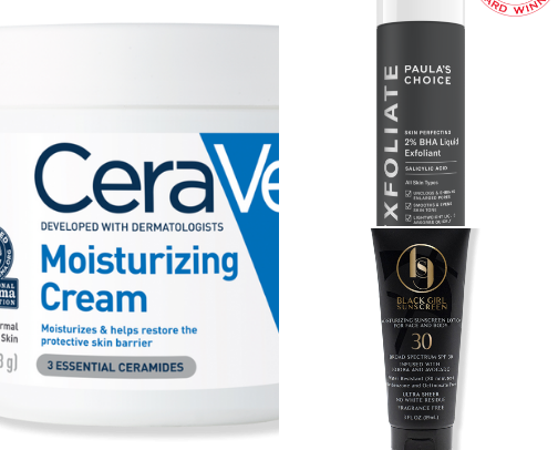 Beauty & Skin Glow Up cover photo collage