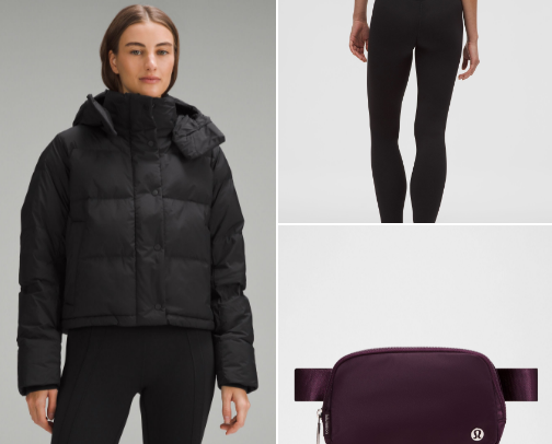 LULULEMON | Travel Day Staples cover photo collage