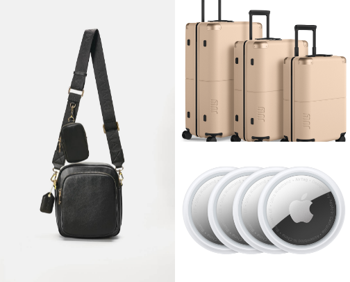 Travel essentials ✈️ cover photo collage