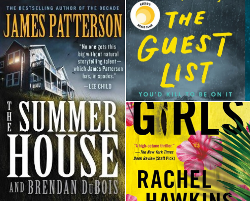 Summer Suspense Books You'll Read in One Weekend cover photo collage