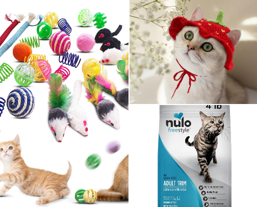 Cat lovers cover photo collage