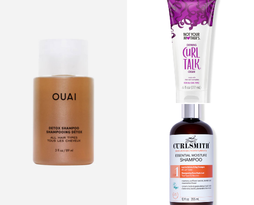 Damaged, dry, unruly curls? I can help with that 😏 cover photo collage