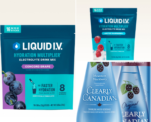 Hydrated Hottie cover photo collage