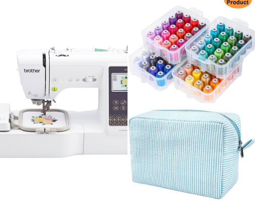 Machine embroidery must haves 🪡🧵 cover photo collage