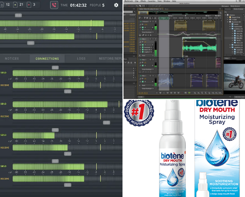 Voiceover Recs cover photo collage
