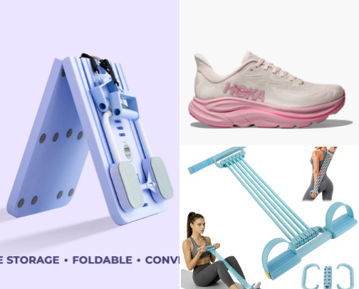 Hot Girl Walk & Fitness Must-Haves cover photo collage