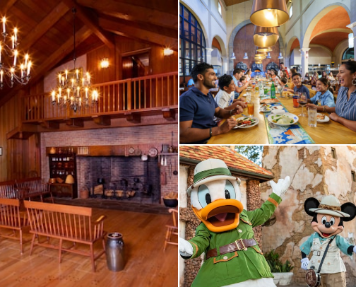 The BEST Disney restaurants cover photo collage