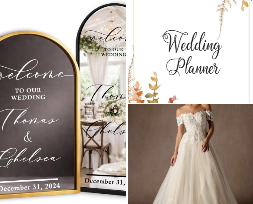 Wedding Planning cover photo collage
