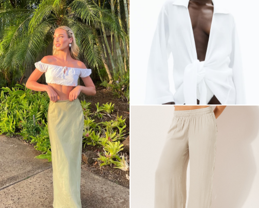 Summer fits☀️🌼🐚 cover photo collage