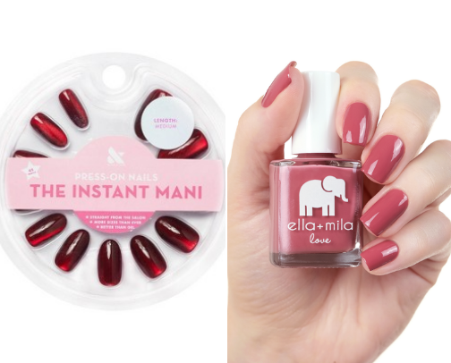 You can still be polished on your period!😍 cover photo collage