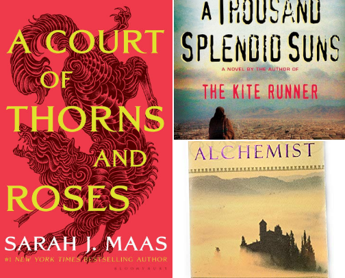 Books that Make you forget reality cover photo collage