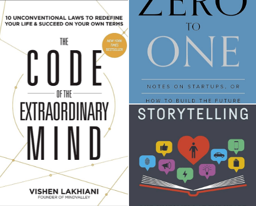 Books 📖 That Helped Make My First Million 💰 cover photo collage