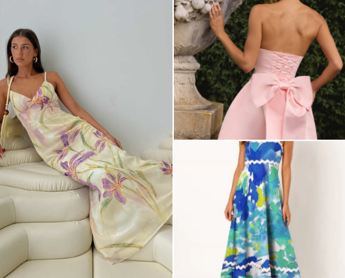 Best shops for buying elegant dresses👑 cover photo collage