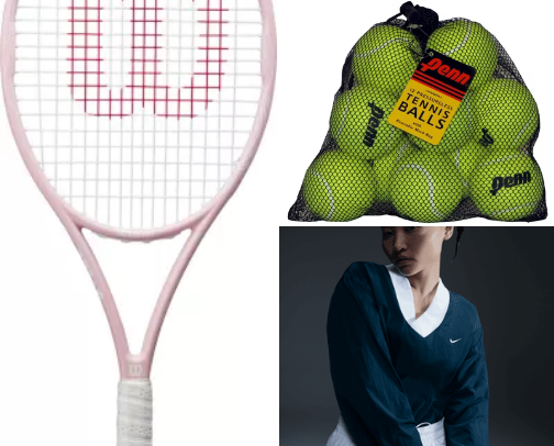 My Tennis Era 🎾👟 cover photo collage