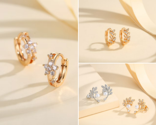 Rekomendasi Anting yang elegan dan cantik cover photo collage