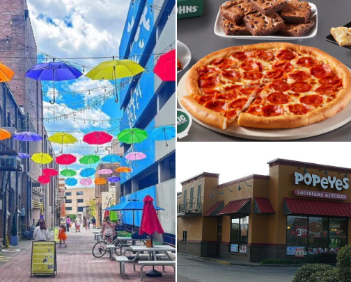 Places in Hattiesburg, Mississippi cover photo collage