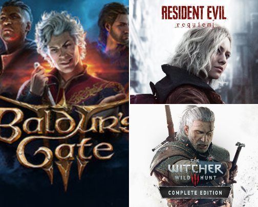 Games cover photo collage