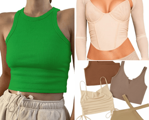 Fav clothing items👗 cover photo collage