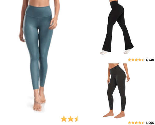 Fitness, Running & Yoga Equipment on Amazon cover photo collage