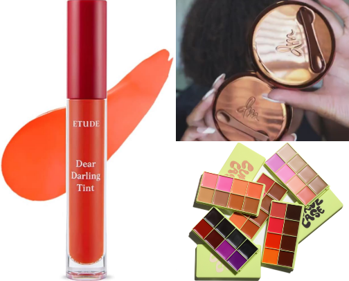 Makeup recs - black girl & sensitive skin approved! ⚡️⚡️ cover photo collage