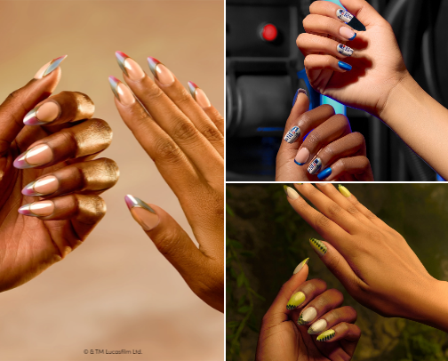 Glamnetic x STAR WARS cover photo collage