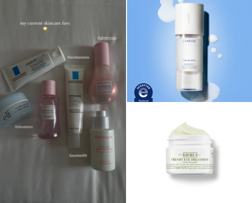 skincare I’d repurchase forever 🫧🧴 cover photo collage