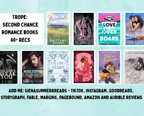 Second Chance Adult Romance Book Recommendations 📚 cover photo collage