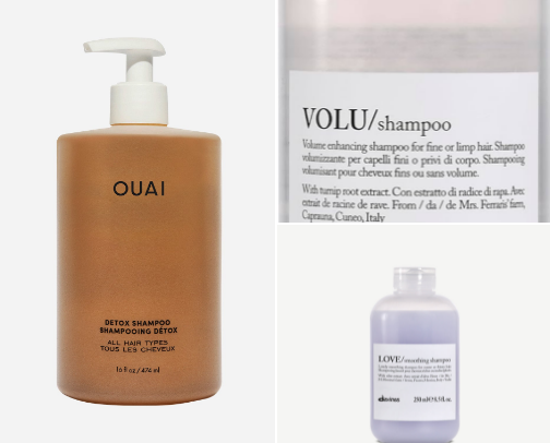 my hair routine essentials cover photo collage