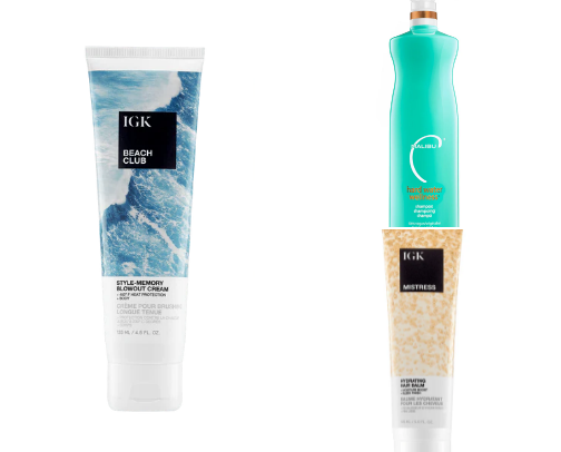Favorite hair products cover photo collage
