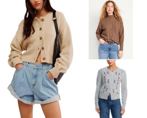 Sweater & Cardigan Reviews cover photo collage