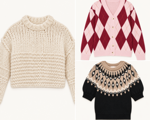 The Heritage Knit Edit cover photo collage