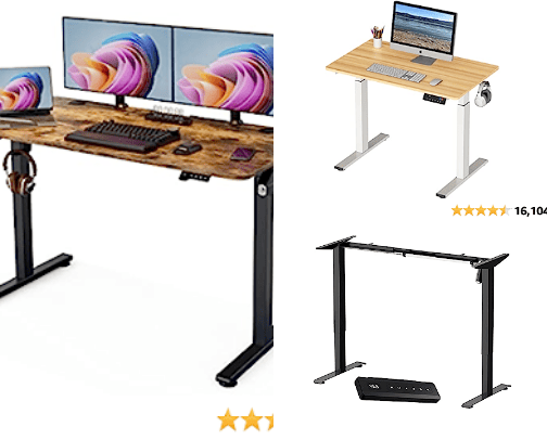 Desks cover photo collage