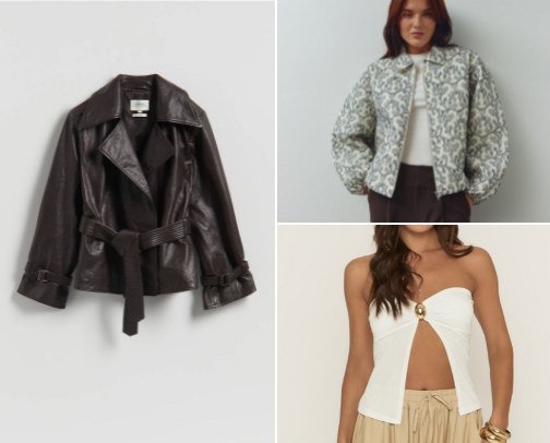 Seasonal outfits cover photo collage