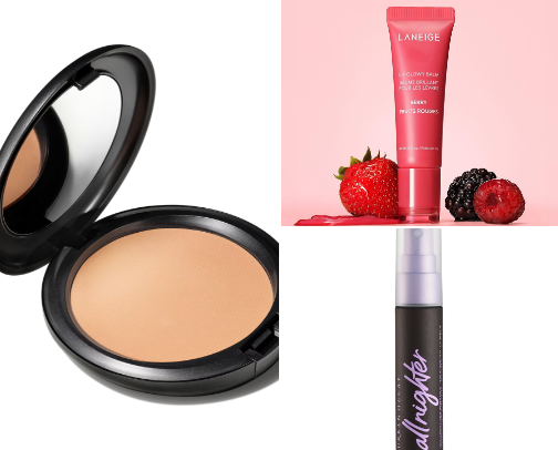 My Everyday Beauty Essentials cover photo collage