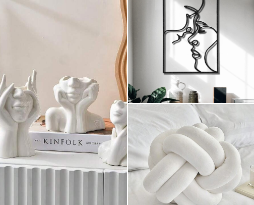 Elegant home decoration✨ cover photo collage
