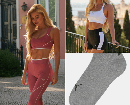 Sportswear cover photo collage