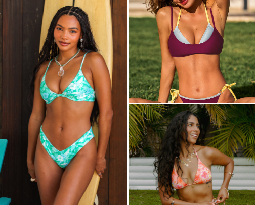 Bikinis Brands I want to LIVE IN 👙🏝️🌺 cover photo collage
