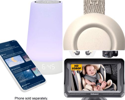 Must have baby items cover photo collage