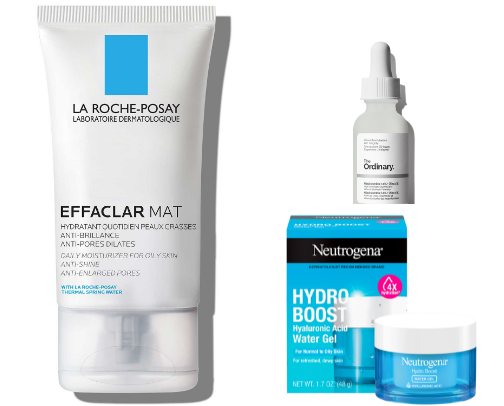 Skincare: Oily skin cover photo collage