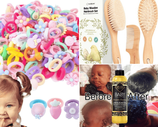 Baby Hair cover photo collage