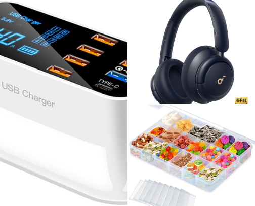 Carry-On Essentials for Long Flights (Mum & Teen Approved) cover photo collage