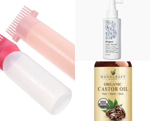 for the girlies in their scalp care era cover photo collage