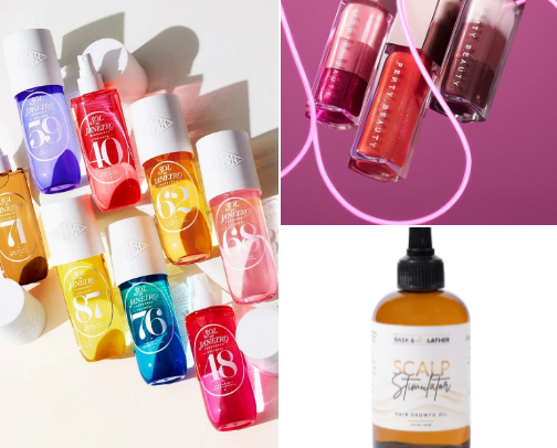 My favorite beauty recs cover photo collage